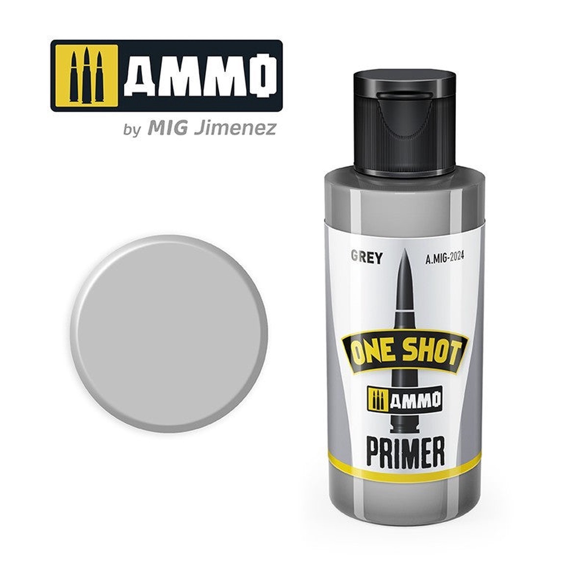 Ammo by MIG - One Shot Primer - Grey 60ml