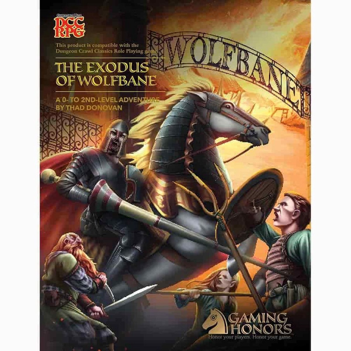 Dungeon Crawl Classics - The Exodus of Wolfbane (DCC)