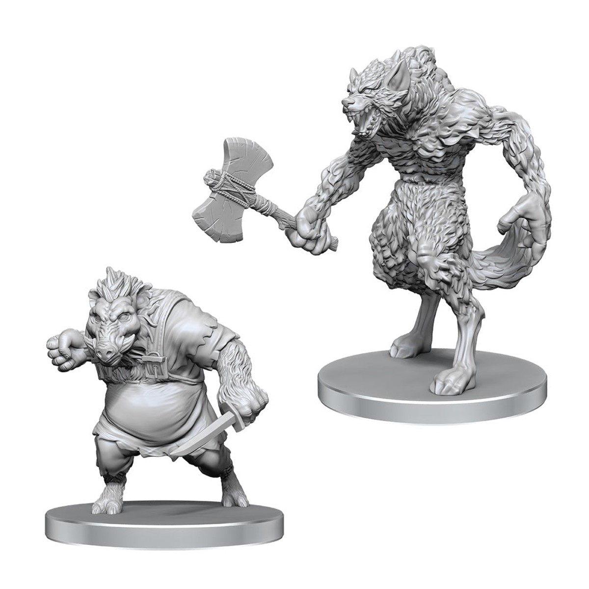 Pathfinder Battles Deep Cuts: Werewolf & Wereboar