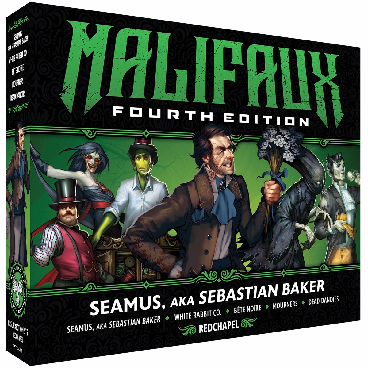 Wyrd Games: Malifaux: Resurrectionists: Seamus - aka Sebastian Baker