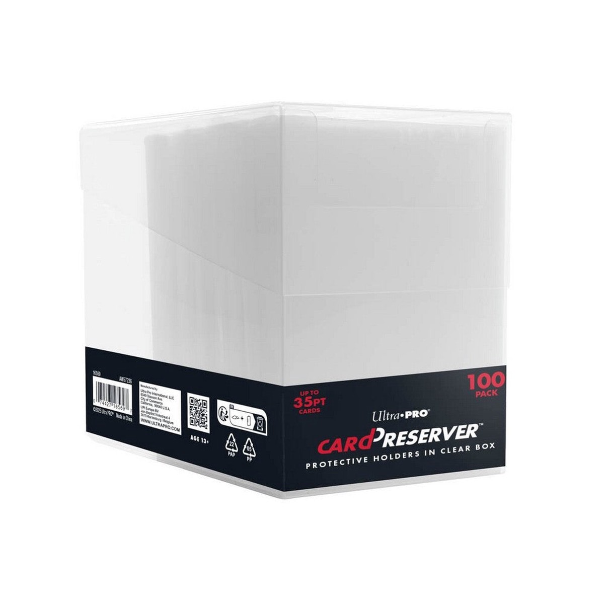 Ultra Pro: Card Preserver in Clear Box 100 Sleeve
