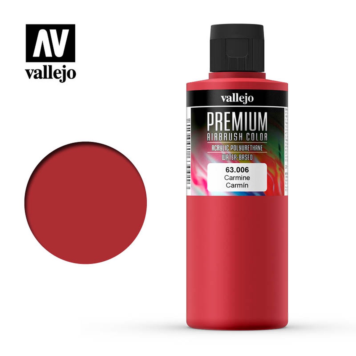 Vallejo - Premium Colour - Carmne 200ml Old Formulation