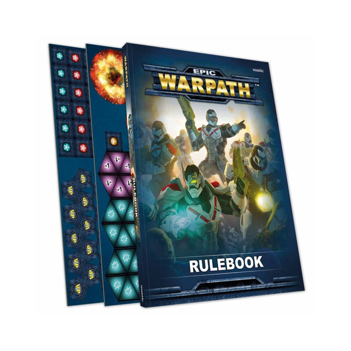 Epic Warpath: Rulebook and Token Set