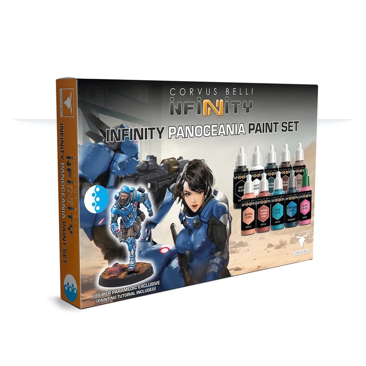 Infinity: PanOceania - Infinity Panocenia Paint Set Fusilier Paramedic exclusive