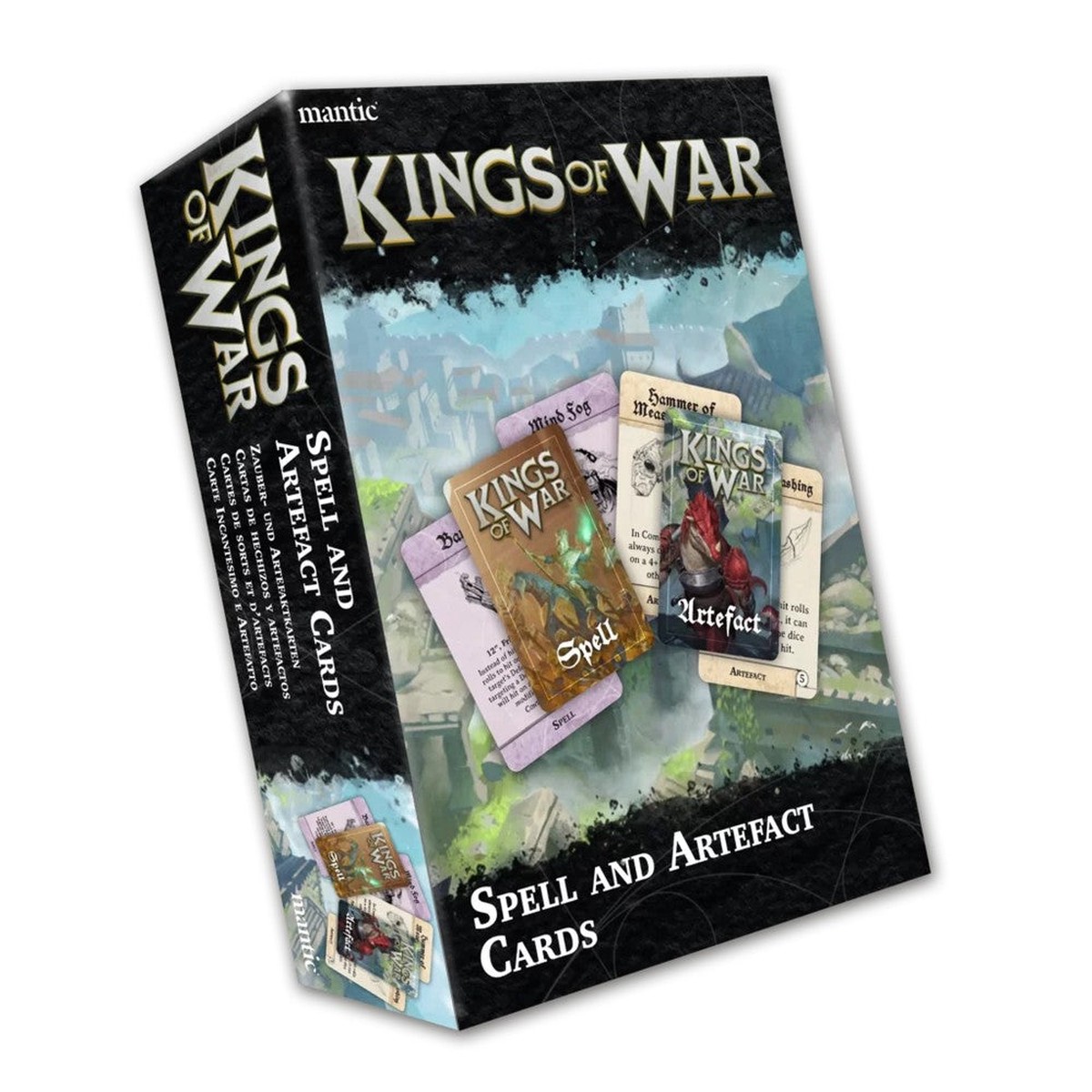 Kings of War - Spell and Artefact Cards (4th Edition)