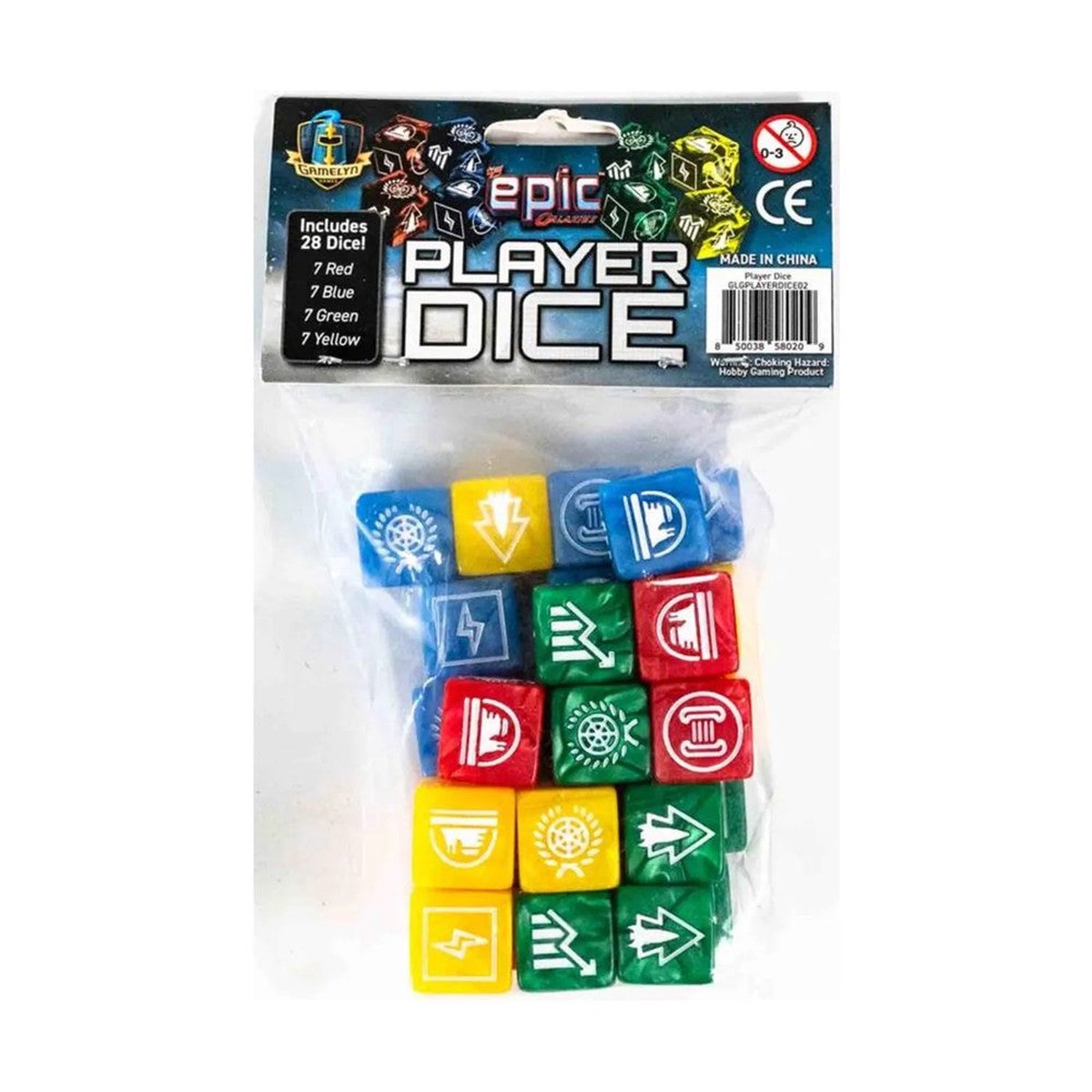 Tiny Epic - Galaxies - Player Dice 28 Pack