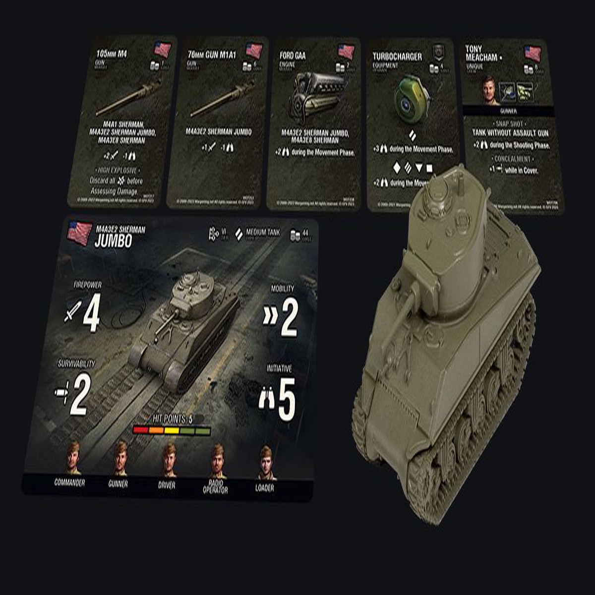 World of Tanks: Wave 11 - American M4A3E2 Sherman Jumbo