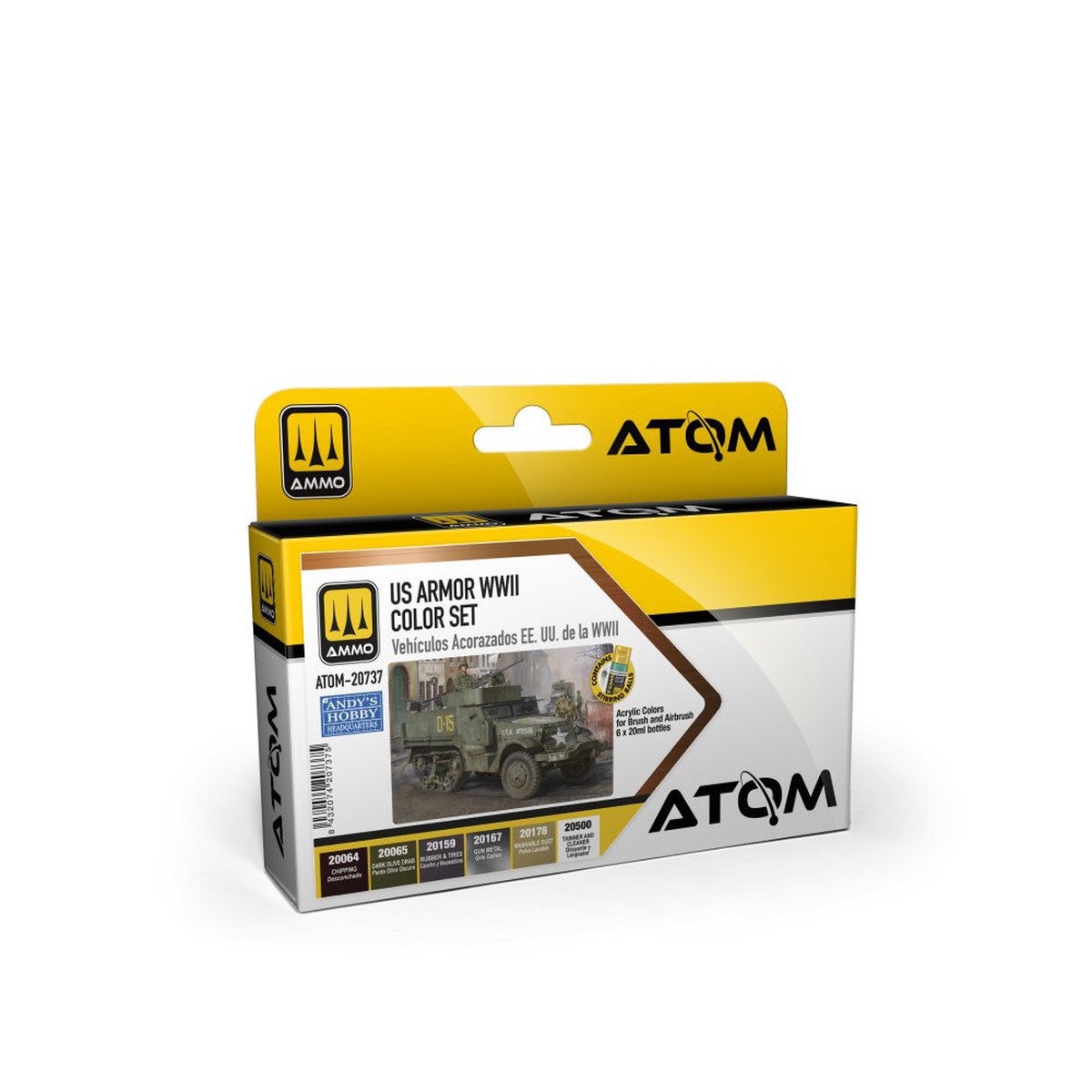Ammo by MIG - Atom Color - Armor WWII Color Set