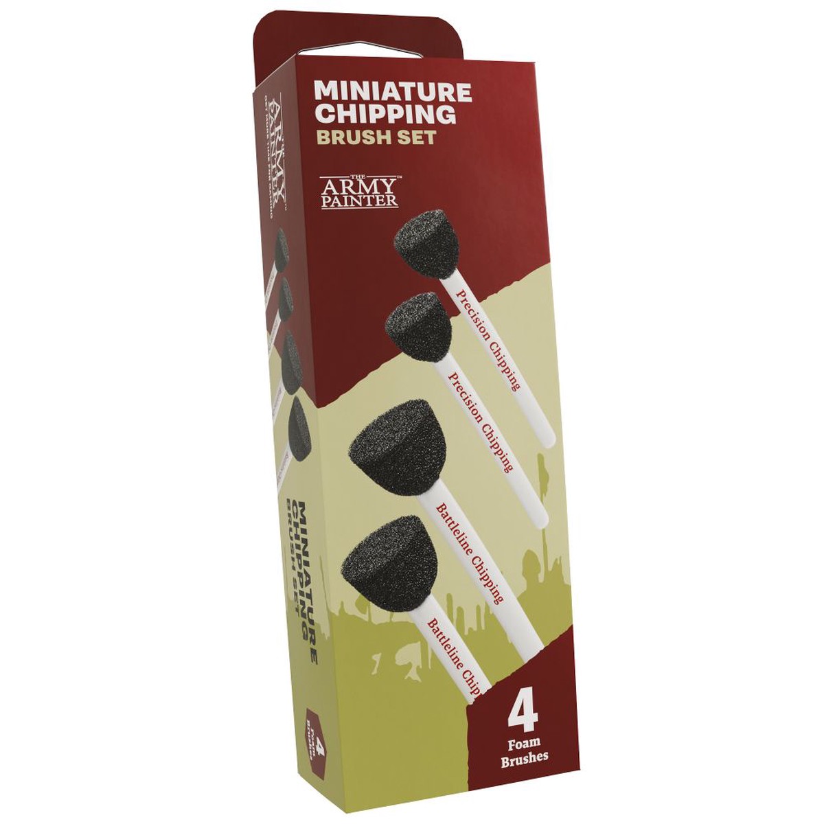 Army Painter - Brushes - Sets - Miniature Chipping Brush Set