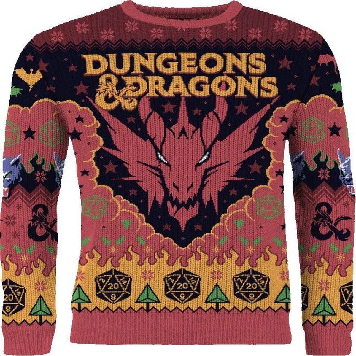 Dungeons & Dragons Christmas Jumper (Size XS)