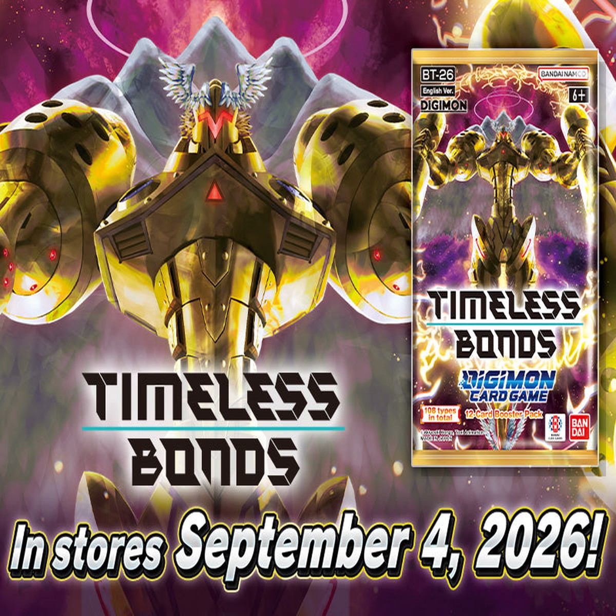 Digimon Card Game - Timeless Bonds BT-26 Booster Box