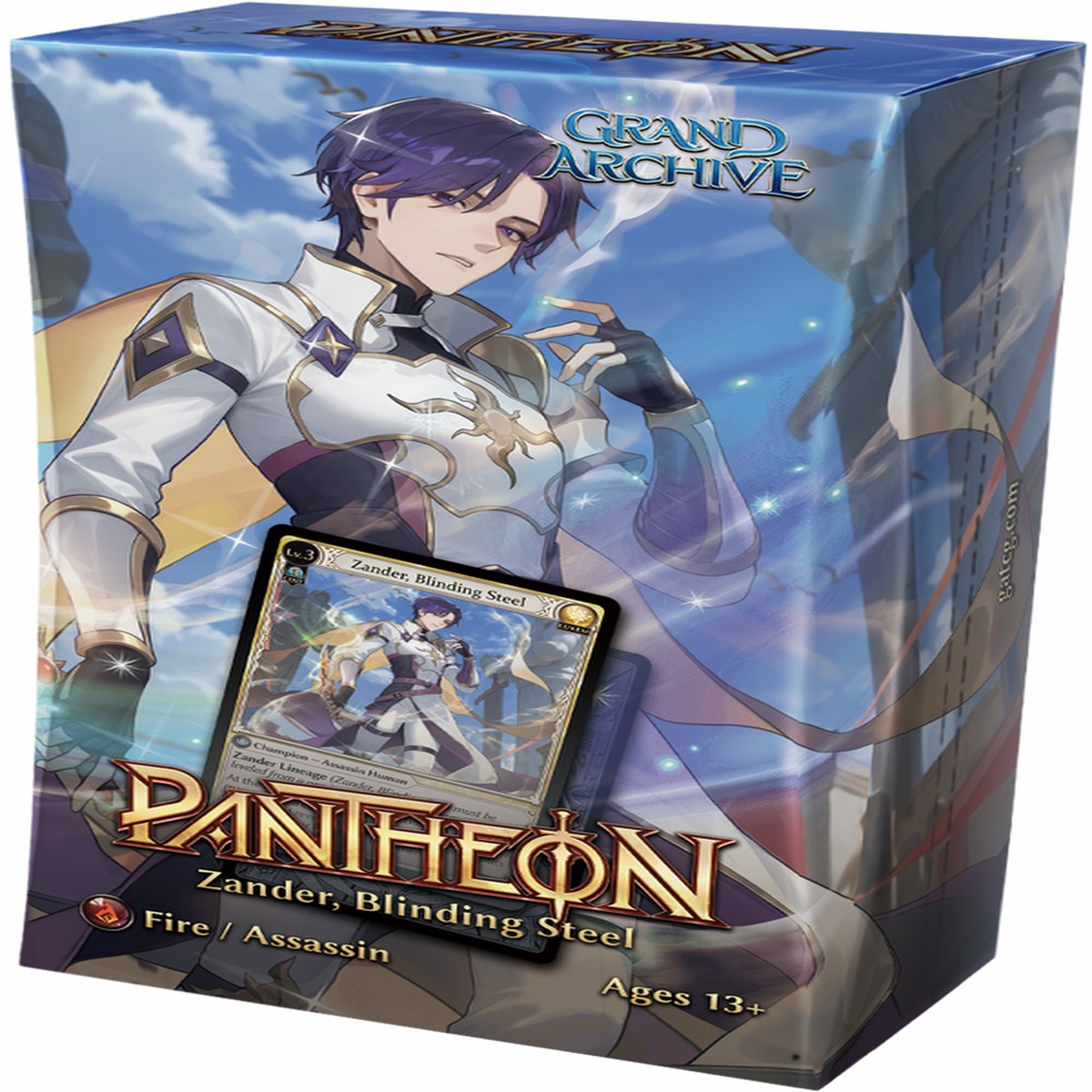 Grand Archive TCG: Radiant Origins Pantheon Deck - Arisanna, Zander Blinding Steel Fire Assassin