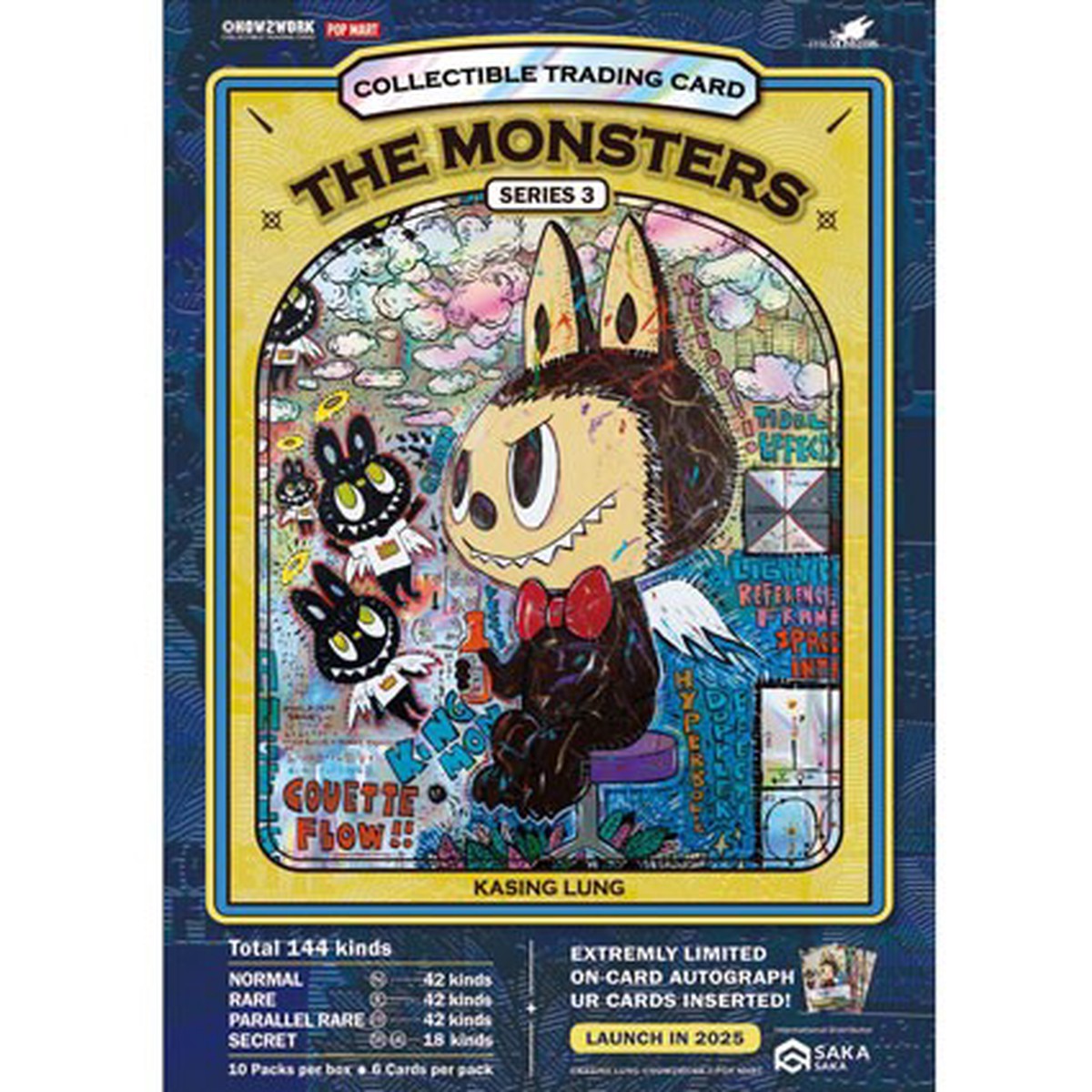How2Work Collectible Trading Cards - The Monsters Series 3 by Kasing Lung Pack