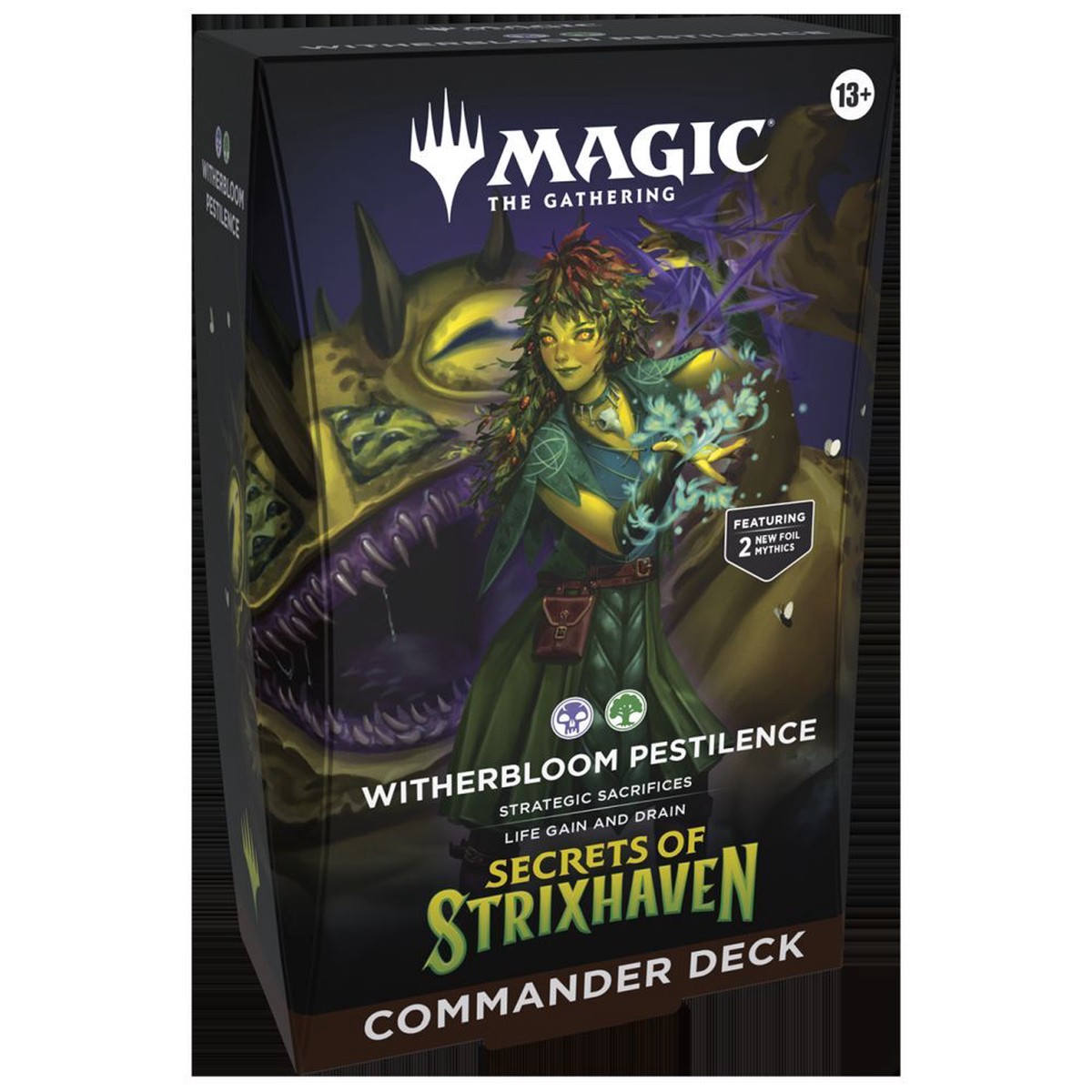 New Arrival Magic: The Gathering - Secrets of Strixhaven Commander Deck - Witherbloom Pestilence