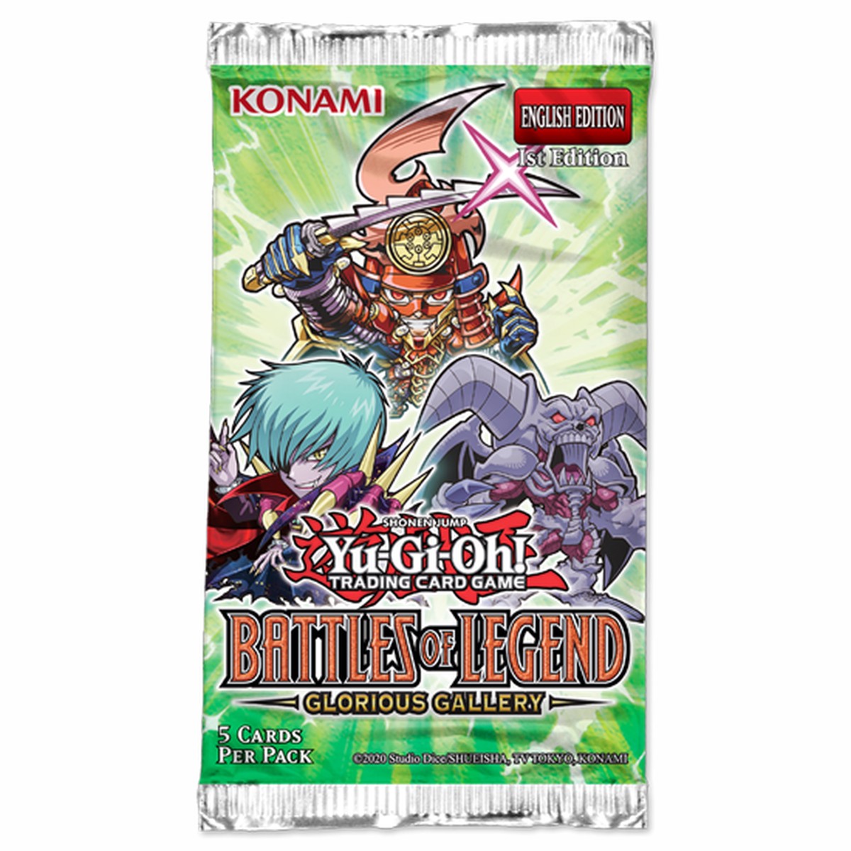 Yu-Gi-Oh - Battle of Legend Glorious Gallery Booster Pack