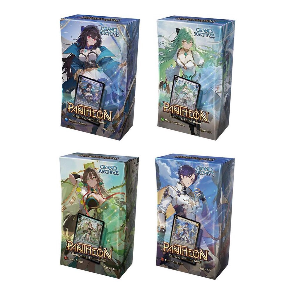 Grand Archive TCG: Radiant Origins Pantheon Deck Set