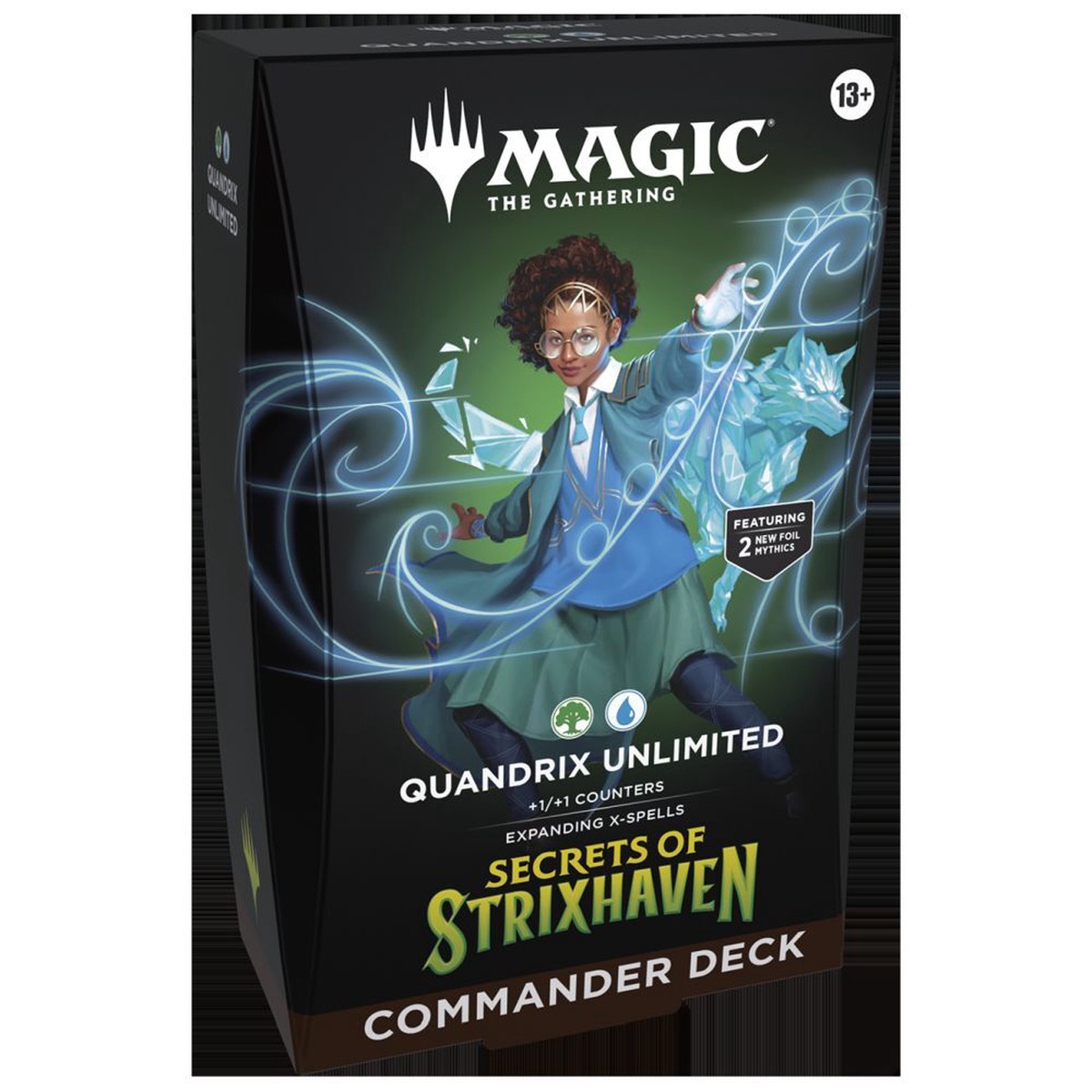 New Arrival Magic: The Gathering - Secrets of Strixhaven Commander Deck - Quandrix Unlimited