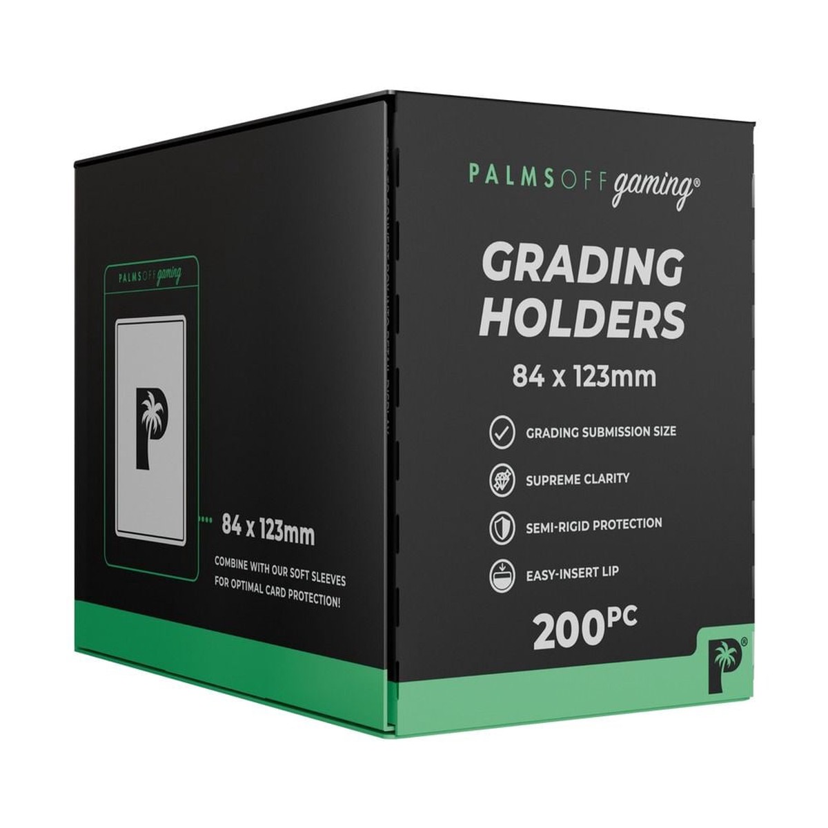 Palms Off Gaming - Grading Holders Semi Rigid - 200 Pack