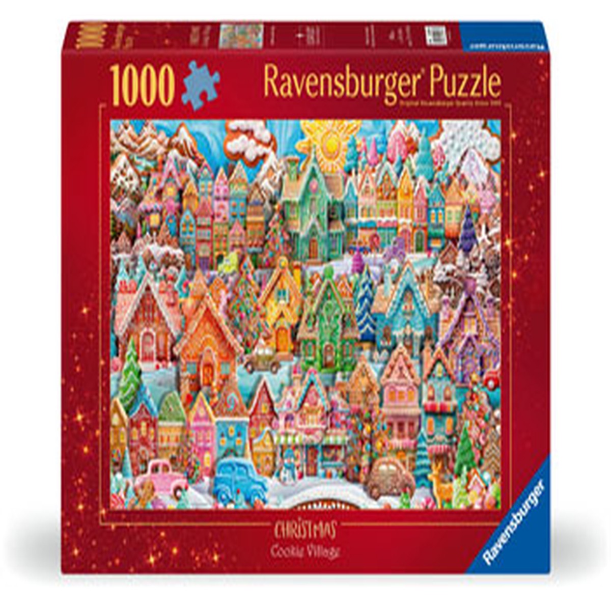 Ravensburger - Christmas Cookie Village Puzzle 1000 Pieces